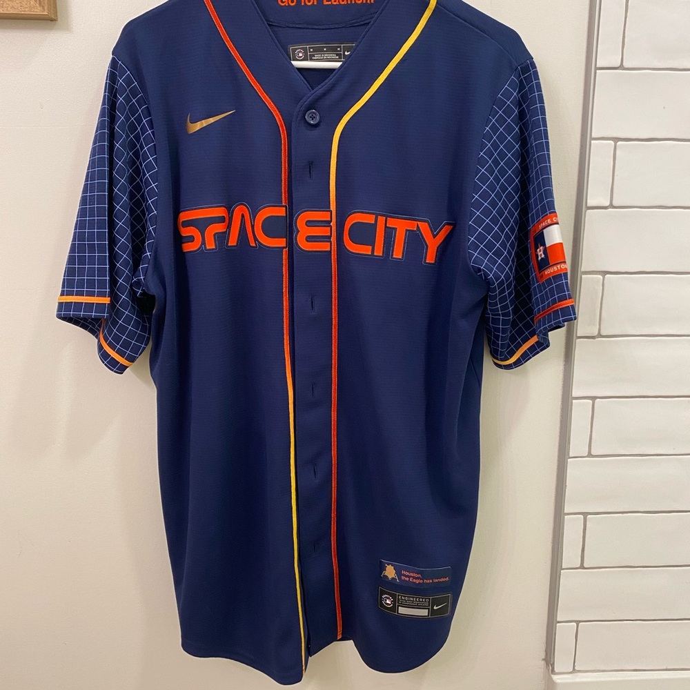 Astros Space City Baseball Jersey (Bregman)